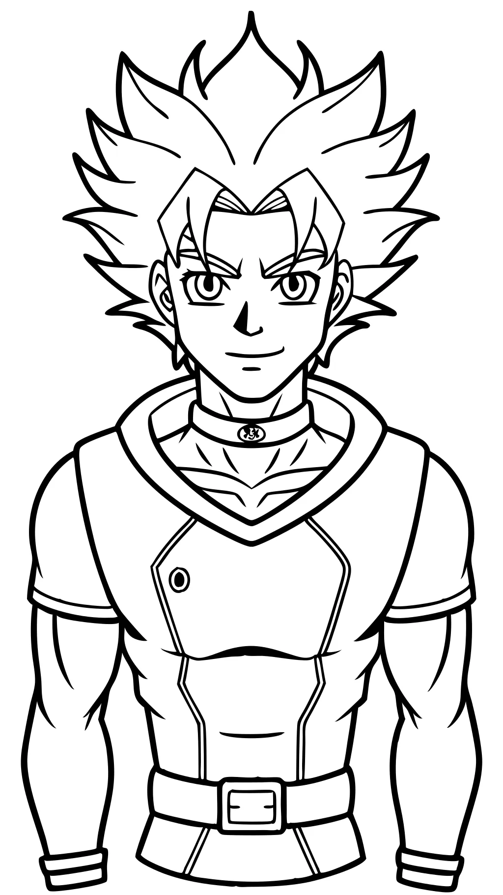 anime character coloring pages